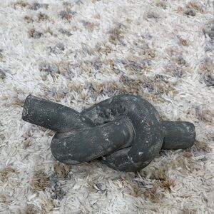 Gray Knot Sculpture